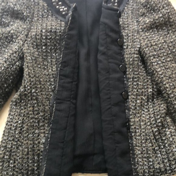 Armani Collezioni Tweed Blazer Jacket - Picture 5 of 8